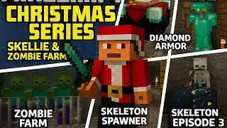 Minecraft de crăciun Ep3 - Diamante ,enchanturi  și monștri 🎄💎😎