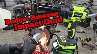 Amazon Impact Gun Review! | Shift Linkage Install Budget Turbo Honda Civic F2B