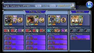 DFFOO #821 - Triple Gateway Lufenia+ Fight!