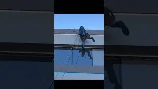 7 Stories Up | Precision Rope Access Window Cleaning (SPRKLR TECH)