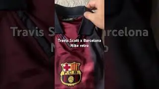 Travis Scott X Barcelona Nike Retro #barcelona #barcelonafc #nike #travisscott