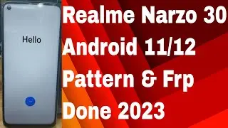 realme narzo 30a frp bypass android 11