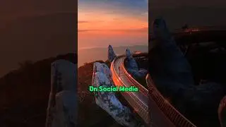Social Media vs Reality Travel😂😭 📍Golden Bridge #shorts