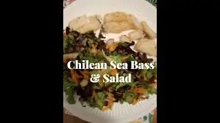 Chilean Sea Bass + Salad: New Year's Resolutions