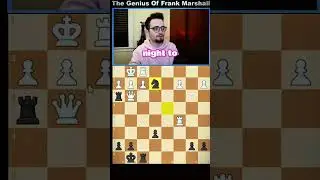 Frank Marshall Rook And 👑 Queen Brilliancy Simultaneously