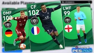 Upcoming Thursday Potw Worldwide Featured Players In Pes 2021 Mobile || Players & Max Ratings