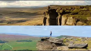 Tammy On Top of the World - Visiting Elizabeth Bennet's Cliff from 