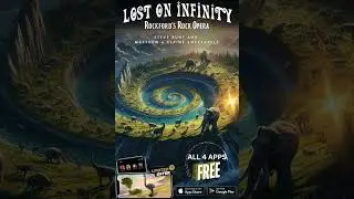 All 4 apps FREE - our award-winning, musical audiobook &lsquo;Lost on Infinity&rsquo; #musicalstorytelling