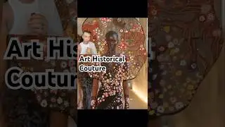 Art History meets Couture 🤓 #fashion #coutureweek #review #arthistory