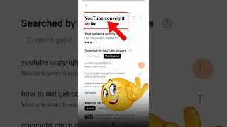 🔴 youtube video par copyright strike kaise deta ha 🥵 ! copyright strike kaise dita ha !!#coppyright