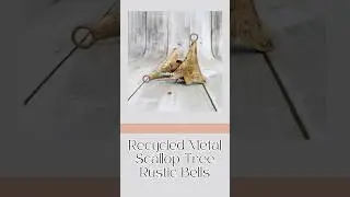 Recycled Bell with a Relaxing Tone | Outdoor Zen #rusticchristmasdecor #christmasdecorations