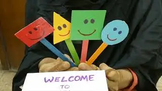 Play and learn with Basic shape puppets