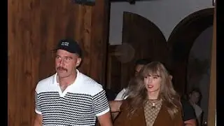 Taylor Swift Embraces Logomania in Gucci Minidress for Date Night with Travis Kelce