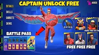 Captain America & Battle Pass Free Unlock In Spider Fighter 3 ||
