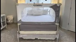 Sturdy? Hard to adjust?  3 Piece bed guard rail for toddlers