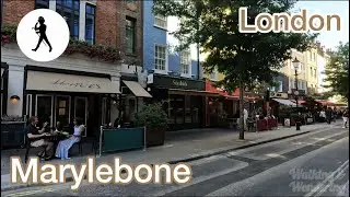 A splendid busy walk around Marylebone