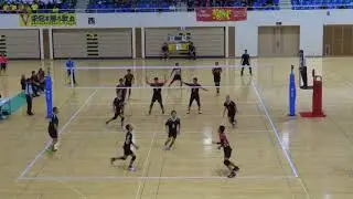 Yonabaru vs Yokatsu 2018年7月24日　（3セット）第60回沖縄県中学校バレーボール競技大会 20180724165611