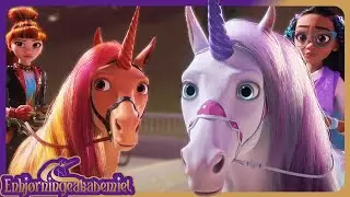 En dramatisk magisk vindeffekt 💨| Unicorn Academy Dansk | Tegnefilm for