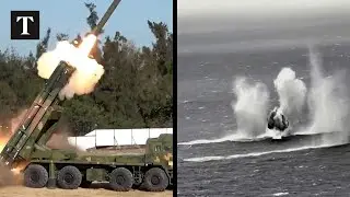 China Launches Live Fire Military Drills Against Taiwan
