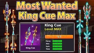 🤯 8 Ball Pool King Cue Level Max - Level 1 To Level Max - Most Demanded King Cue Level Max in 8 BP 🤯