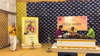 Acharya Shrivatsa Goswami Pt. Devashish Dey Haripriya Raag-Sewa, Radharaman Temple Vrindavan 21Jul25