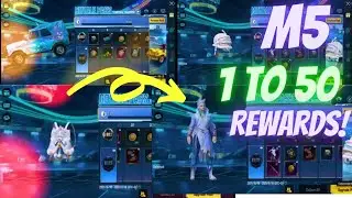 M5  rank 1 to 50 Rp rewards / 1.7 update (Month 5 1 to 50 ranks rewards leaks ) 🔥Pagal sa YouTuber 🔥