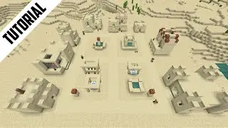 Minecraft: How to Build a Desert Village 2 (Step By Step)