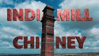 India Mill Chimney | Darwen | Drone Footage | Bonus Fred Dibnah Clips