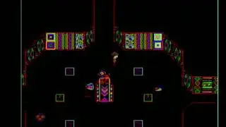 Yume Nikki played through a VCR with real time controlled distortion