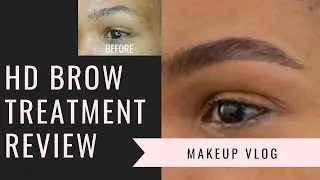 Jamie Long done MY brows?! | HD Brow Treatment Experience