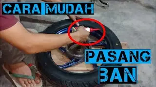 Cara Pasang Ban Motor Dengan Mudah - Anti Lecet