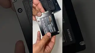 SAMSUNG 870 EVO SATA SSD 500GB | Dirty unboxing