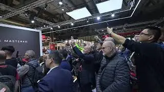 Cyclone New Products Launch has come to a successful conclusion .#Cyclone #EICMA2025