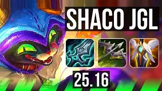 SHACO vs DR. MUNDO (JGL) | 10/3/13, 700+ games, Dominating | EUW Master | 25.16