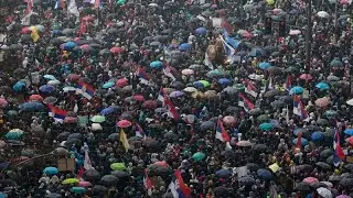 Protesty student&oacute;w w Belgradzie: tysiące Serb&oacute;w dołącza się do wiecu