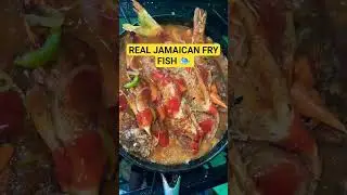 REAL JAMAICAN FRY FISH #tasty #jamaica #fish #food