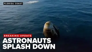 Astronauts Williams, Wilmore return to Earth after unexpected 9-month space mission