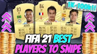 FIFA 21 BEST PLAYERS TO SNIPE TO GO FROM 1K TO 100K IN A DAY!! SNIPING GUIDE | FIFA 21 ULTIMATE TEAM