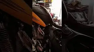 restauracion 👌Trabajo realizado en Honda #Shadow VLX 600cc a&ntilde;o1996.