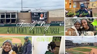 I went to Texas A&M | Cal Poly WINS | Family Vlog