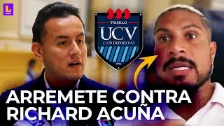 Declaraciones de Paolo Guerrero sobre Richard Acuña: 