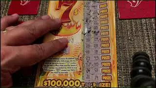 Sizzling HOT 7's Texas Lottery Scratch Tickets