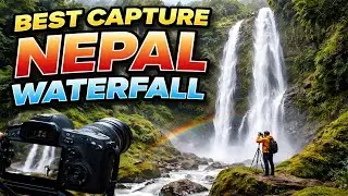 Nepal's Waterfalls Are Out Of This World || Nepal Best waterfall💧 capture || Nepal is a very beauti