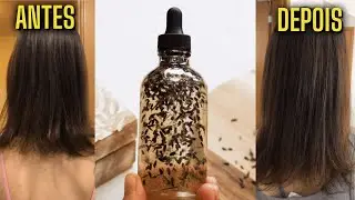 Apenas 2 Ingredientes PODEROS e seu cabelo crescerá MAIS RÁPIDO QUE CAPIM!💗