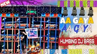 Dj Ram Remix ☠️ Power Music ⚡️Humming  Bass Face To Face Horn Competition Song 🥀Aa Gaya Aa Gaya 🥀