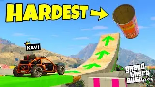 Kavi's Mind-Blowing GTA 5 Hardest Parkour Race Challenge in Hindi