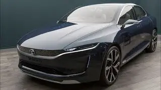 Роскошный Индийский Электроседан  Tata E-Vision 2020