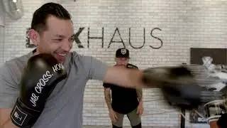 RINGSIDE AND PERSONAL TRAINING AT THE HAUS!