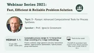 Pyosyn: Advanced computational tools for process synthesis