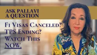U.S Immigration Updates: TPS for Nepal, F1 Visa Revocations | Ask Pallavi A Question Ep-4  #apaq